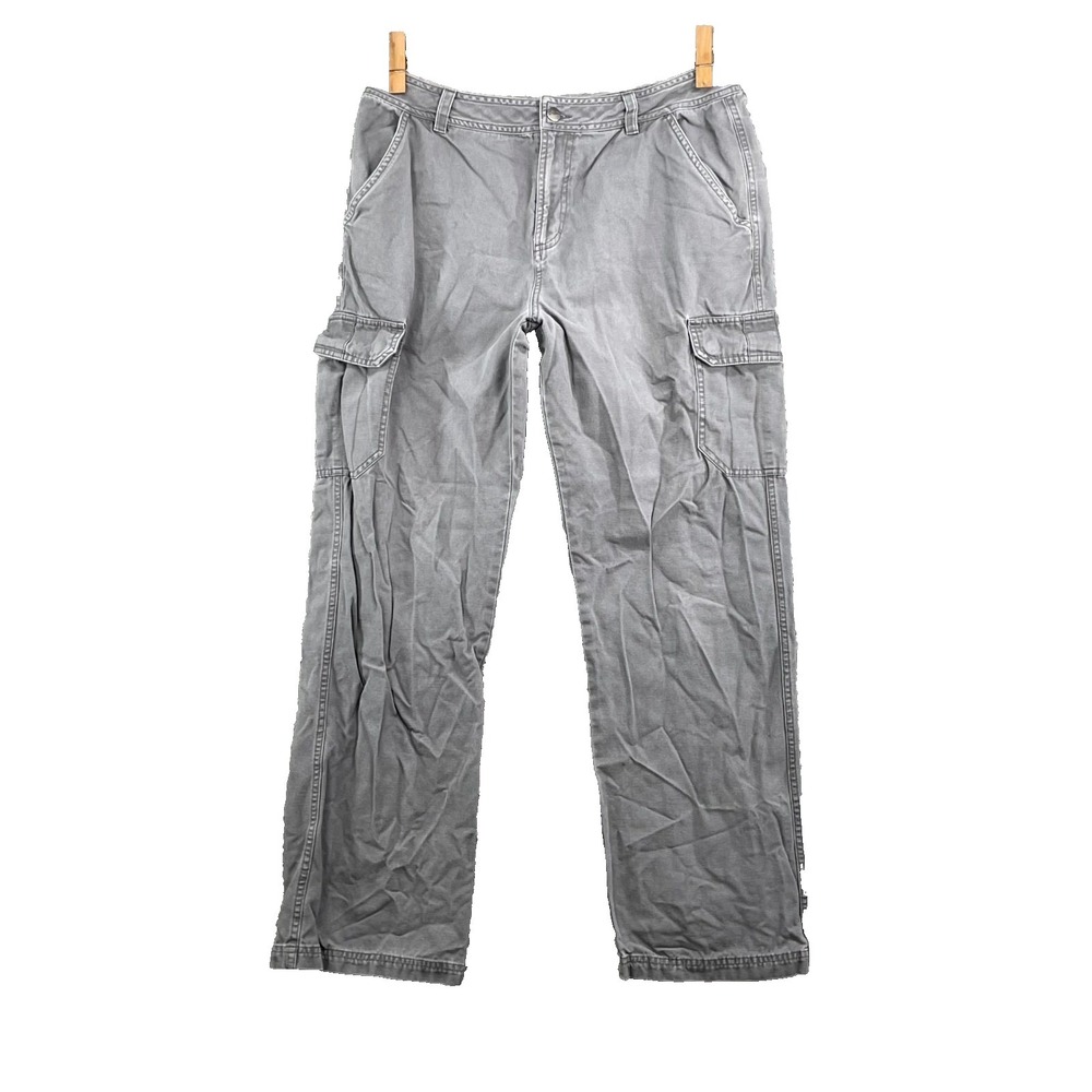 GoLite Cargo Pants Mens 34x29* Gray Hiking Outdoor Gorpcore Workwear Utility